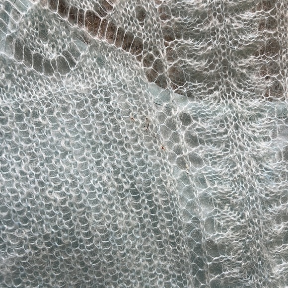 Philosophy by Alberta Ferretti ice blue knit dress - Picture 9 of 14